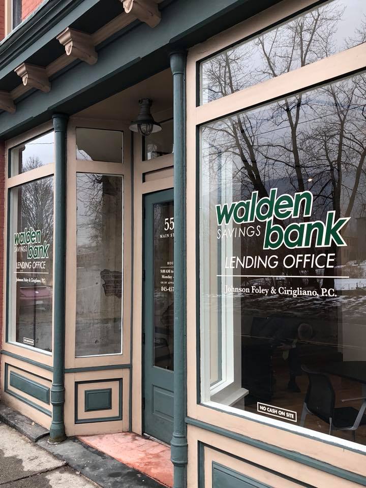 WALDEN SAVINGS BANK OPENS LOAN PRODUCTION OFFICE IN DUTCHESS COUNTY