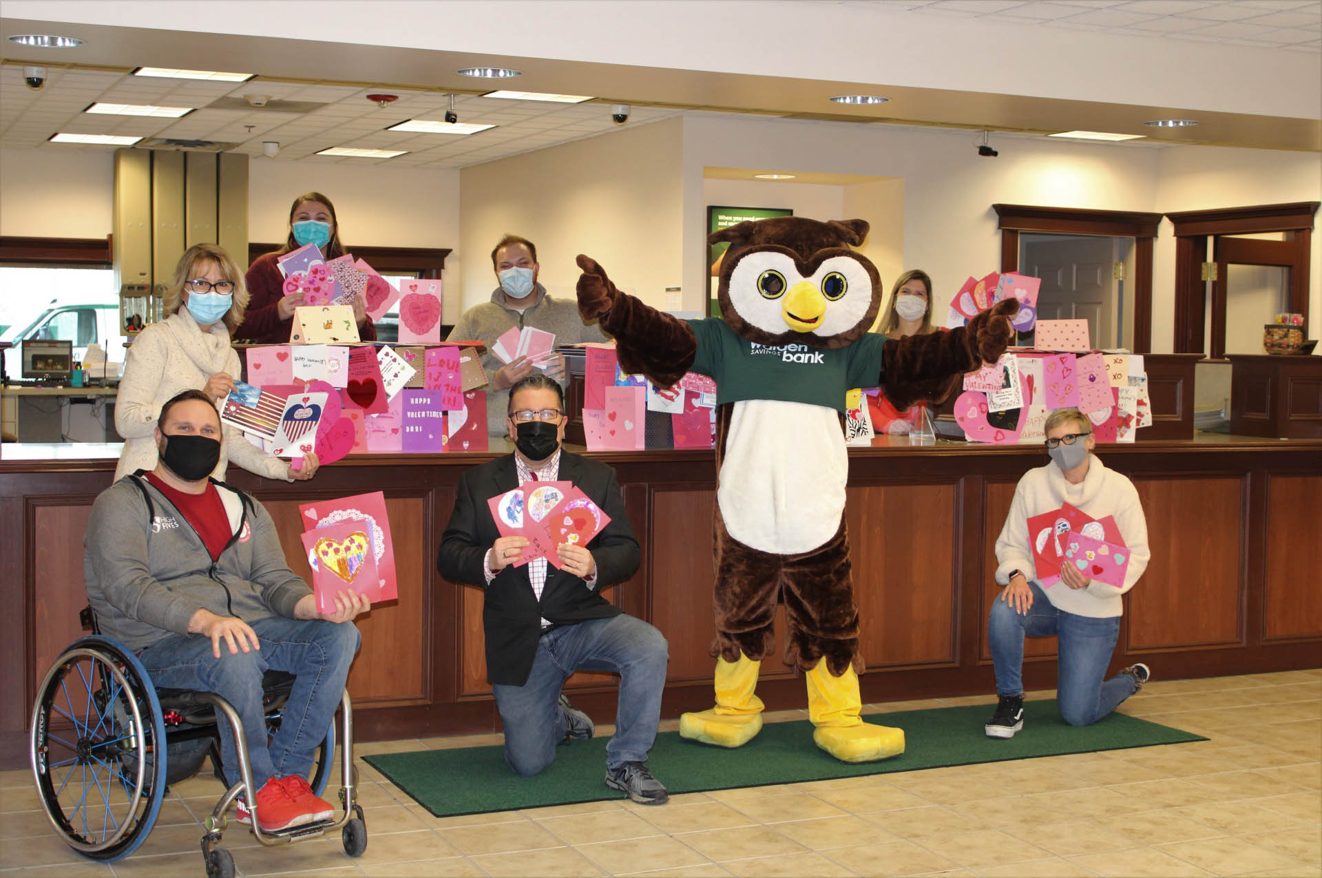 WALDEN SAVINGS BANK JOINS REPRESENTATIVE SEAN PATRICK MALONEY’S  VALENTINES FOR VETERANS INITIATIVE FOR SIXTH STRAIGHT YEAR