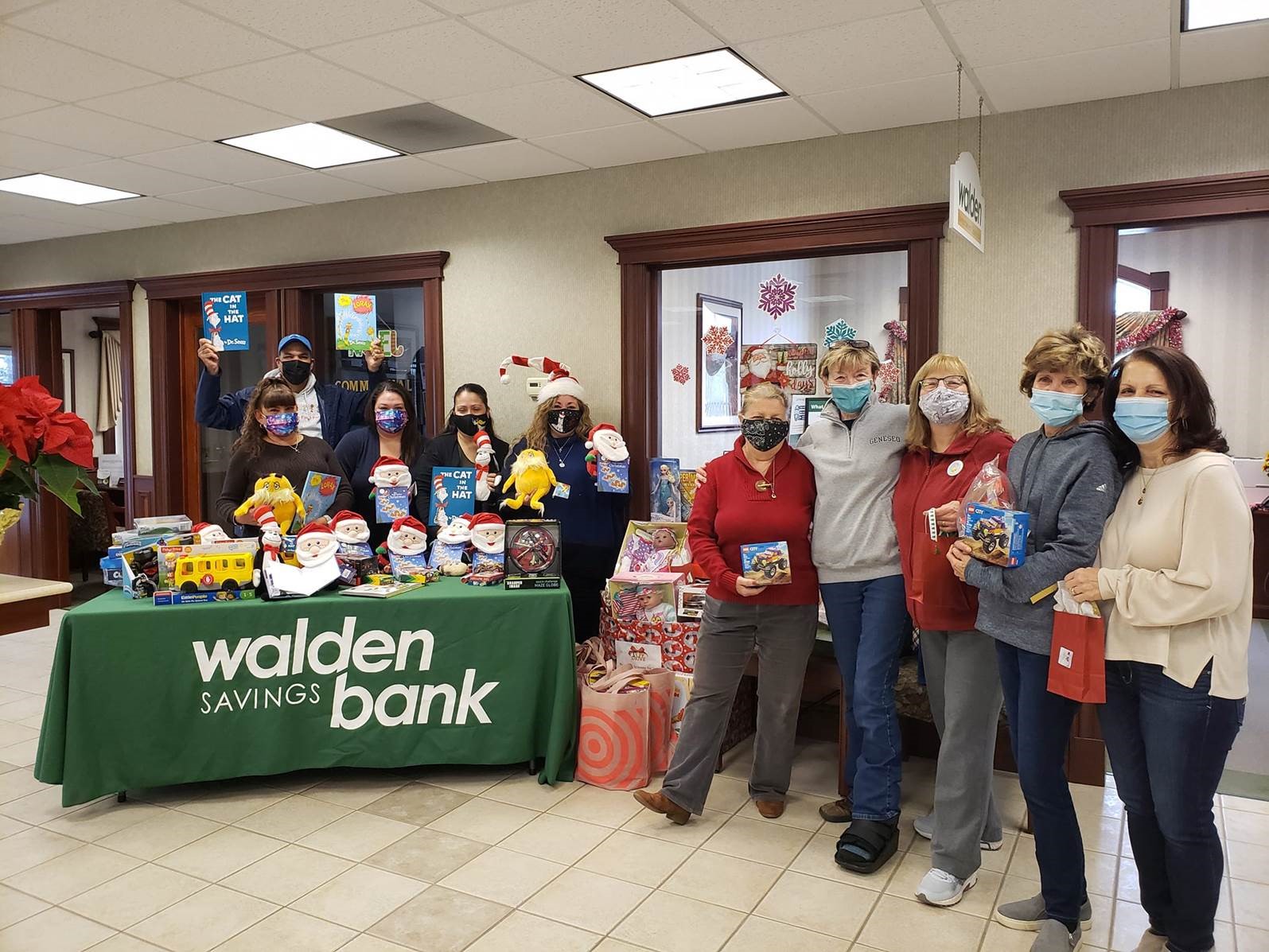  WALDEN SAVINGS BANK’S ANNUAL “22 DAYS OF GIVING” CAMPAIGN RAISES OVER $24,000 FOR LOCAL CAUSES