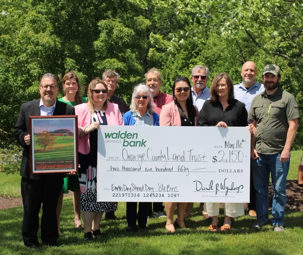 Walden Savings Bank Honors Earth Day With its First Community Shred Day of the Year