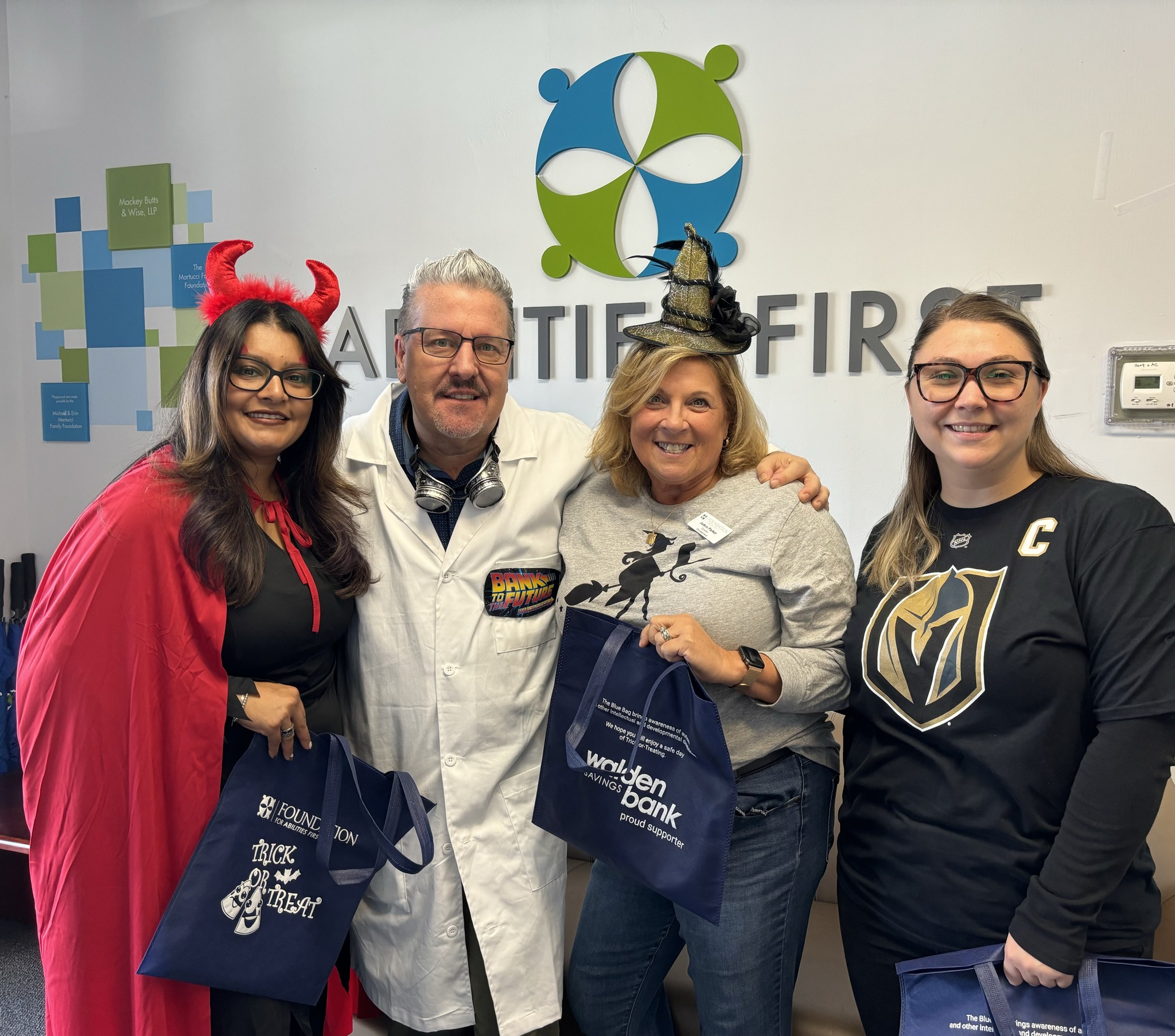 Walden Savings Bank Celebrates Halloween with Abilities First