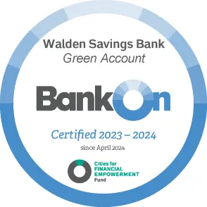 Walden Savings Bank Green Account 294X294